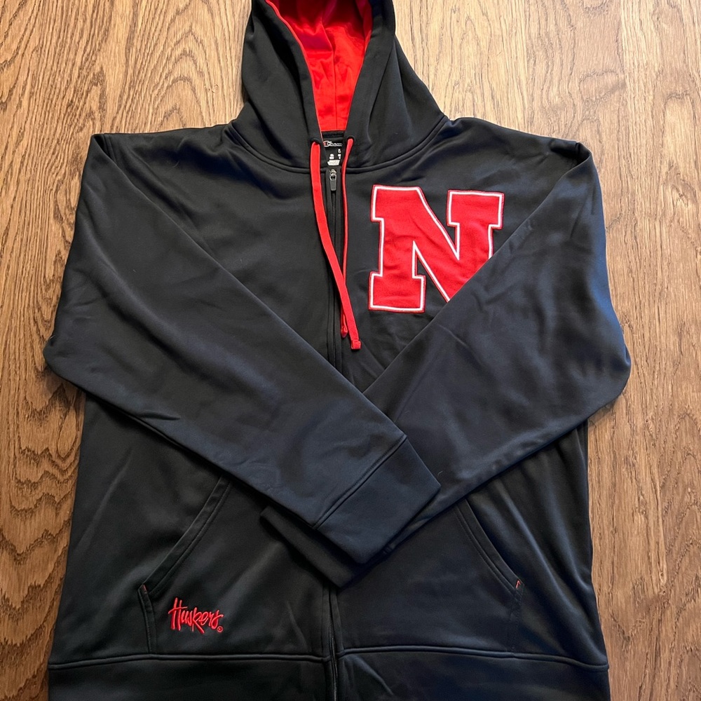 Champion Nebraska CornHuskers zip hoodie